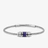 Bracelet rigide en acier gris SO OR