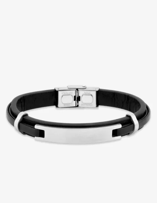 Bracelet rigide matière synthétique et acier SO OR