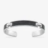 Bracelet rigide pour homme argent 925 ‰ rhodié SO OR