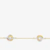 Bracelet tricolore or 375‰ et oxyde de zirconium SO OR