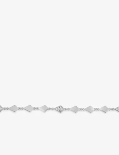 Bracelets motifs géométriques argent 925‰ rhodié et oxydes de zirconium SO OR