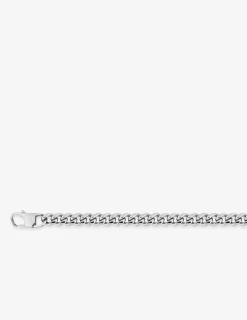 Chaine acier gris en maille effet gourmette SO OR