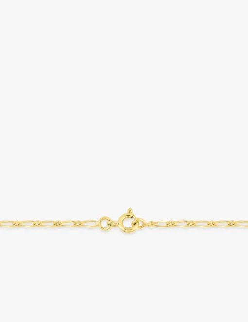 Chaine alternée 1+1 or jaune 750 ‰ 1,7 mm SO OR