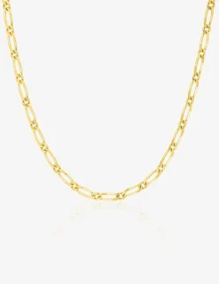 Chaine cheval alternée 1+1 en or jaune 375 ‰ SO OR