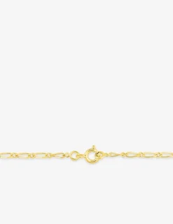 Chaine cheval alternée 1+1 en or jaune 375 ‰ SO OR