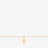 Chaine de cheville or jaune 750 ‰ motif losange SO OR