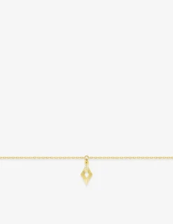 Chaine de cheville or jaune 750 ‰ motif losange SO OR
