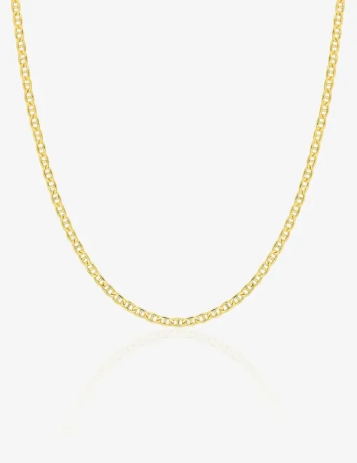 Chaine en or jaune 375 ‰, maille baton 1,5 mm de largeur SO OR