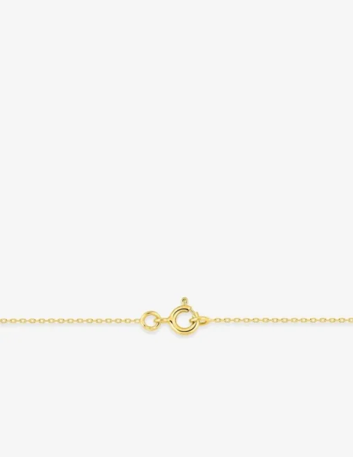 Chaine forçat diamantée or jaune 750 ‰ 0,85 mm SO OR