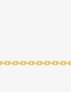 Chaine forçat diamantée or jaune 750 ‰ 1,60 mm SO OR