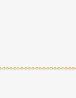 Chaine forçat diamantée or jaune 750 ‰ 0,74 mm SO OR