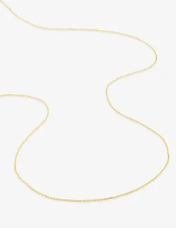 Chaine forçat diamantée or jaune 750 ‰ 0,74 mm SO OR