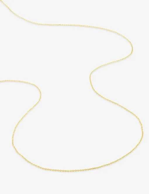 Chaine forçat diamantée or jaune 750 ‰ 0,74 mm SO OR