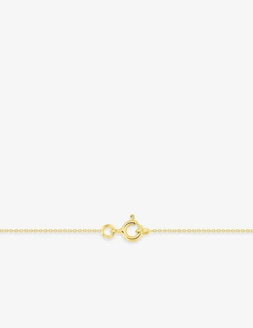 Chaine forçat diamantée or jaune 750 ‰ 0,74 mm SO OR