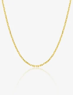 Chaine forçat diamantée or jaune 750 ‰ 1,75 mm SO OR