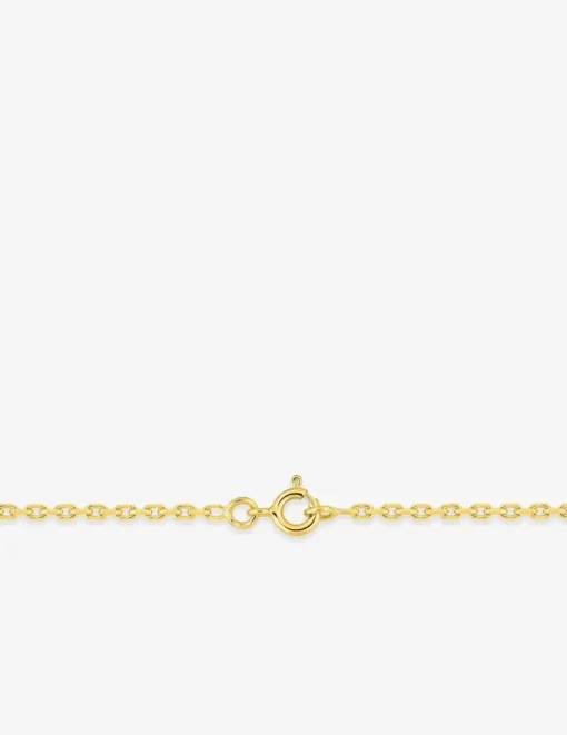 Chaine forçat diamantée or jaune 750 ‰ 1,85 mm SO OR