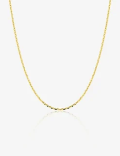 Chaine forçat diamantée or jaune 750 ‰ 1,15 mm SO OR