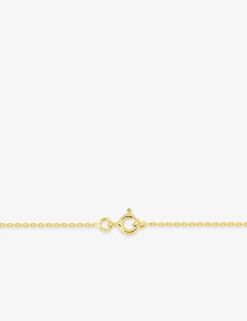 Chaine forçat diamantée or jaune 750 ‰ 1,15 mm SO OR