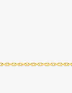 Chaine forçat diamantée or jaune 750 ‰ 1,28 mm SO OR