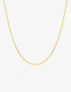 Chaine forçat diamantée or jaune 750 ‰ 1,28 mm SO OR