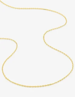 Chaine forçat diamantée or jaune 750 ‰ 1,28 mm SO OR
