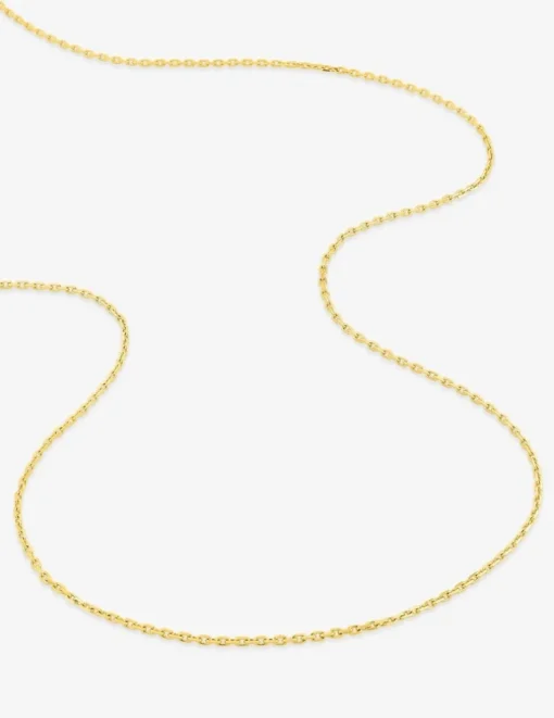 Chaine forçat diamantée or jaune 750 ‰ 1,28 mm SO OR