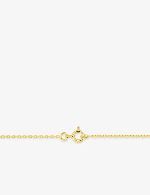 Chaine forçat diamantée or jaune 750 ‰ 1,28 mm SO OR