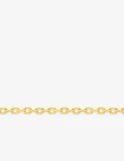 Chaine forçat diamantée or jaune 750 ‰ 1,45 mm SO OR