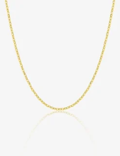 Chaine forçat diamantée or jaune 750 ‰ 1,45 mm SO OR