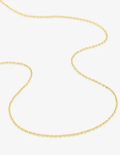 Chaine forçat diamantée or jaune 750 ‰ 1,45 mm SO OR