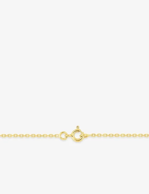 Chaine forçat diamantée or jaune 750 ‰ 1,45 mm SO OR