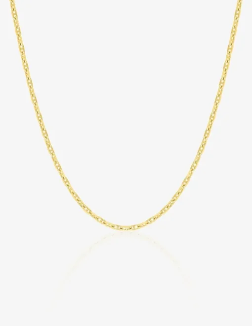 Chaine forçat en or jaune 375 ‰ 1,5 mm de largeur SO OR