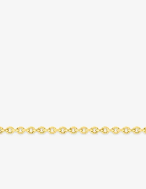 Chaine forçat ronde or jaune 750 ‰ 1,30 mm SO OR