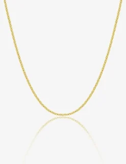 Chaine forçat ronde or jaune 750 ‰ 1,30 mm SO OR