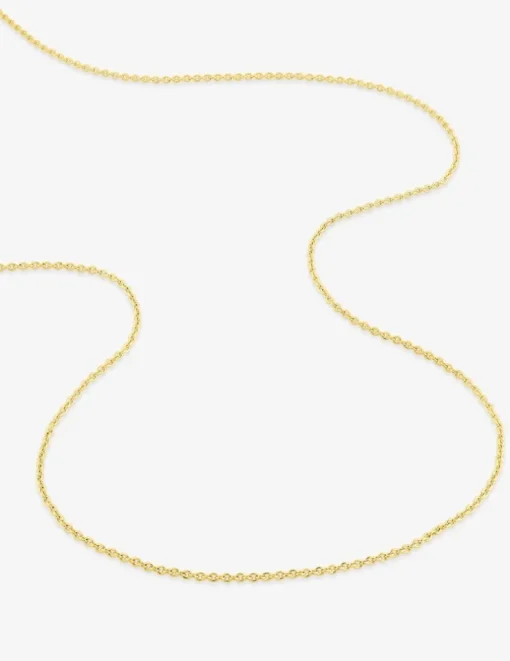 Chaine forçat ronde or jaune 750 ‰ 1,30 mm SO OR