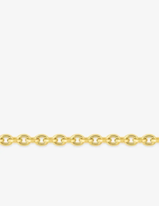 Chaine forçat ronde or jaune 750 ‰ 1,90 mm SO OR