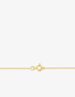 Chaine gourmette diamantée or jaune 750 ‰ 0,87 mm SO OR