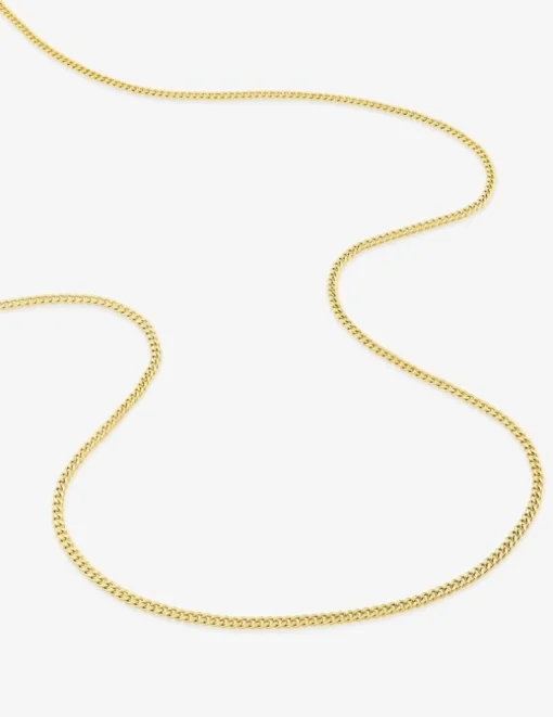 Chaine gourmette diamantée or jaune 750 ‰ 1,62 mm SO OR