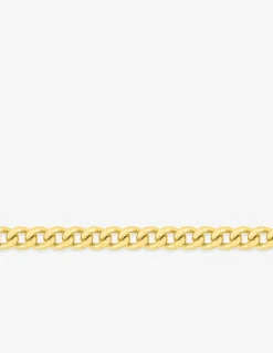 Chaine gourmette diamantée or jaune 750 ‰ 2,29 mm SO OR