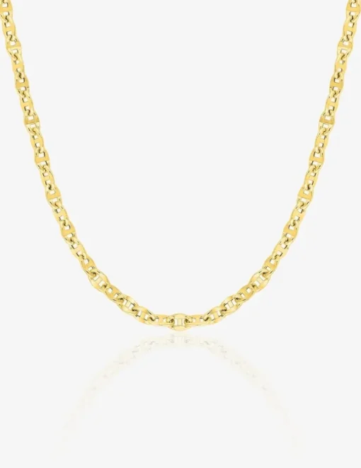 Chaine grain de café or jaune 750 ‰ 2,5 mm SO OR
