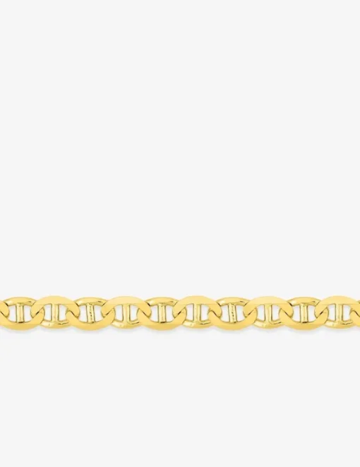 Chaine maille baton en or jaune 375 ‰ SO OR