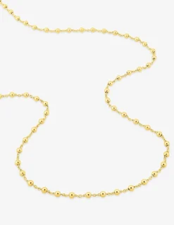 Chaine maille boule en or jaune 750 ‰ SO OR