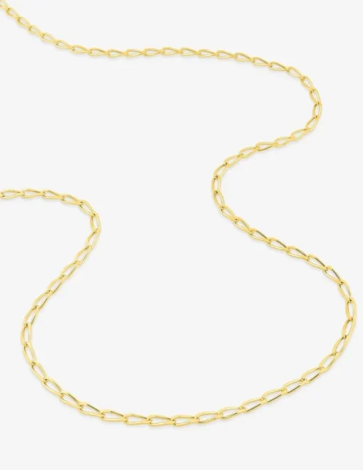 Chaine maille cheval or jaune 750 ‰ 2 mm SO OR