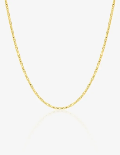 Chaine maille marine en or jaune 750 ‰ SO OR