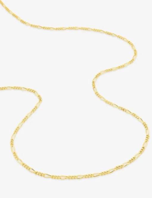 Chaine or 375 ‰ jaune maille figaro 1+3 SO OR
