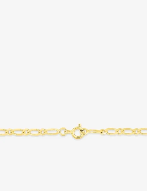 Chaine or jaune 375 ‰ maille alternée SO OR