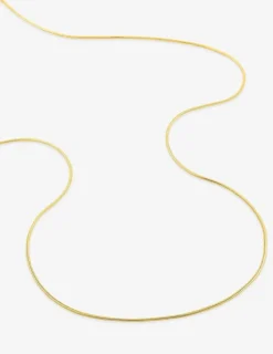 Chaine serpentine or jaune 750 ‰ 0,8 mm SO OR