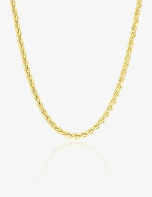 Chaine spiga or 750 ‰ jaune 2,4 mm SO OR