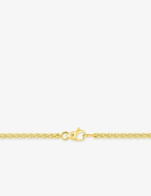Chaine spiga or 750 ‰ jaune 2,4 mm SO OR