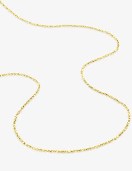 Chaine spiga or 750 ‰ jaune 1,2 mm SO OR